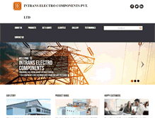 Tablet Screenshot of intranselectro.com